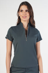 Camisa Luxy Gris Oscuro Para Dama